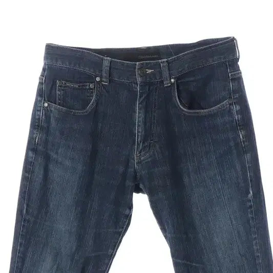 [BUNJANG] Calvin Klein Jeans Straight Dark Wash Denim Pants 32 / 캘빈클라인 진 스트레이트 진청 데님팬츠 32