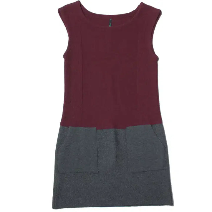 [BUNJANG] Benetton Wool Knit Dress Slim Fit Size 66 / 66 베네통 울니트드레스 슬림핏 125