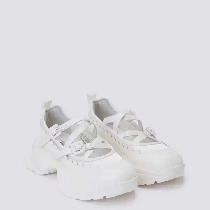 [BUNJANG] SUECOMMA BONNIE Icing Strap Sneakers White 250 / 슈콤마보니 아이싱 스트랩 스니커즈 화이트 250 메리제인 슈즈