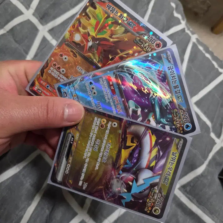 [BUNJANG] Pokemon 2nd Gen Legendary Trio (Entei, Suicune, Raikou) Bundle Set / 2세대 전설의포켓몬 카드 앤테이 , 스이쿤 , 라이코(일괄)