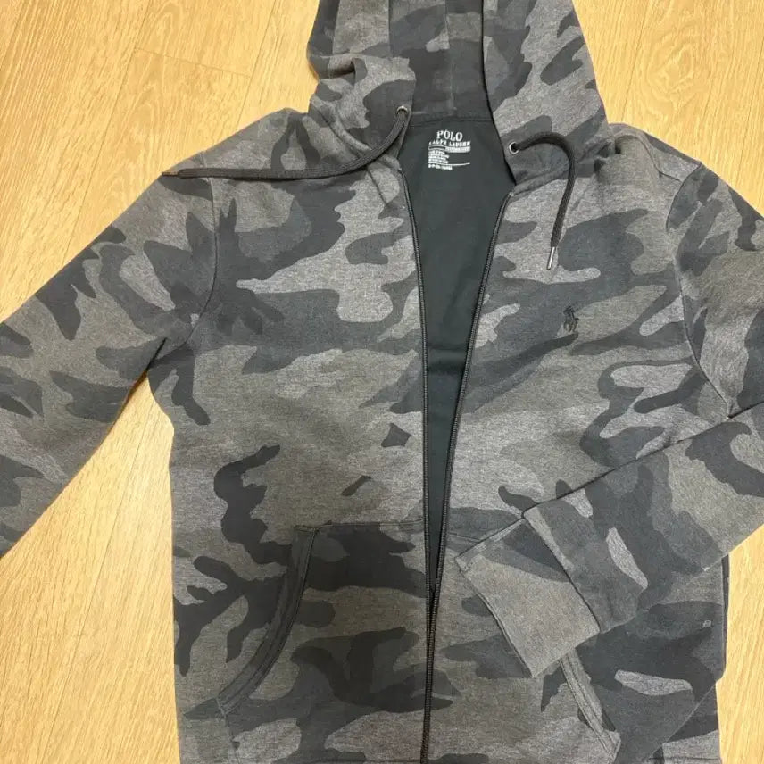 [BUNJANG] Polo Ralph Lauren Camo Hooded Zip-Up Jacket / 폴로 카모 후드집업