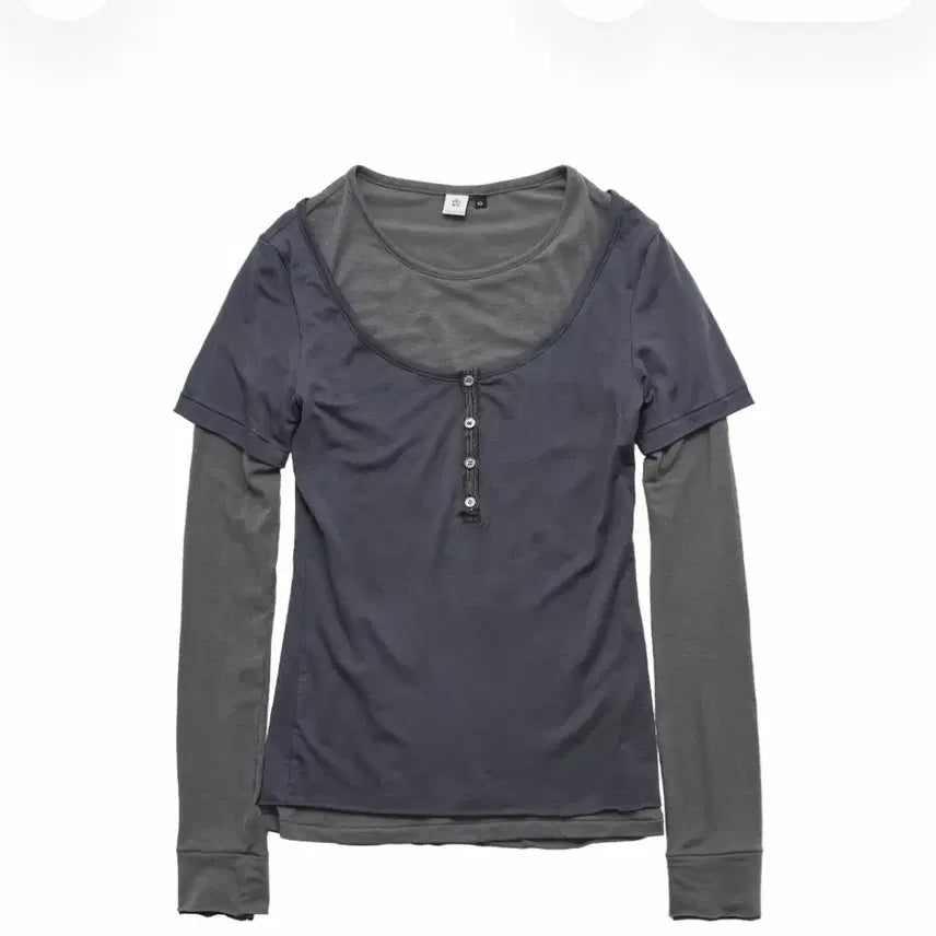 [BUNJANG] Polilater Woman Layered Long Sleeve / 폴리테루 우먼 레이어드 롱슬리브