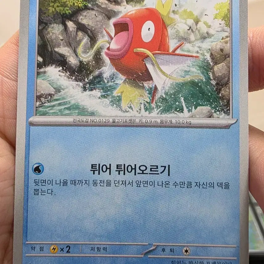 [BUNJANG] Pokemon Card Magikarp (sv2a 129/165) / 포켓몬 카드 잉어킹 (sv2a 129/165)