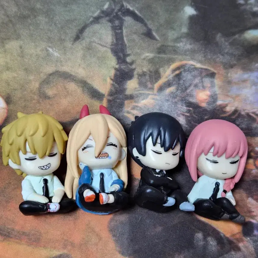 [BUNJANG] Chainsaw Man Shoulder Figure Set / 어깨쿵 체인소맨