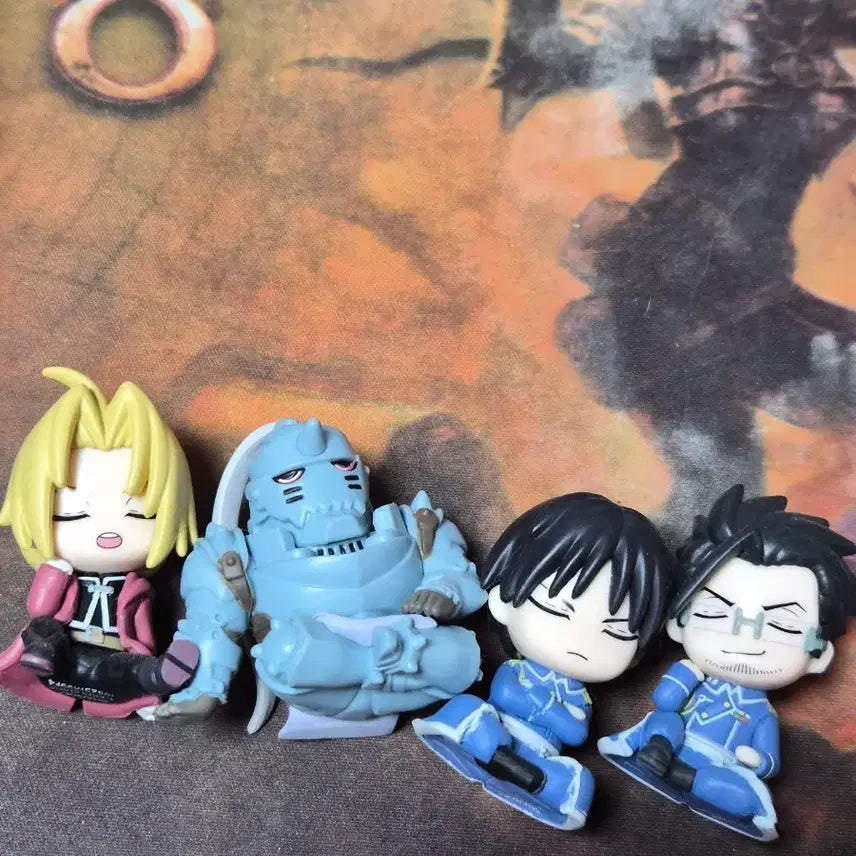[BUNJANG] Fullmetal Alchemist Shoulder Con Gacha Set / 어깨쿵 강철의 연금술사 가챠