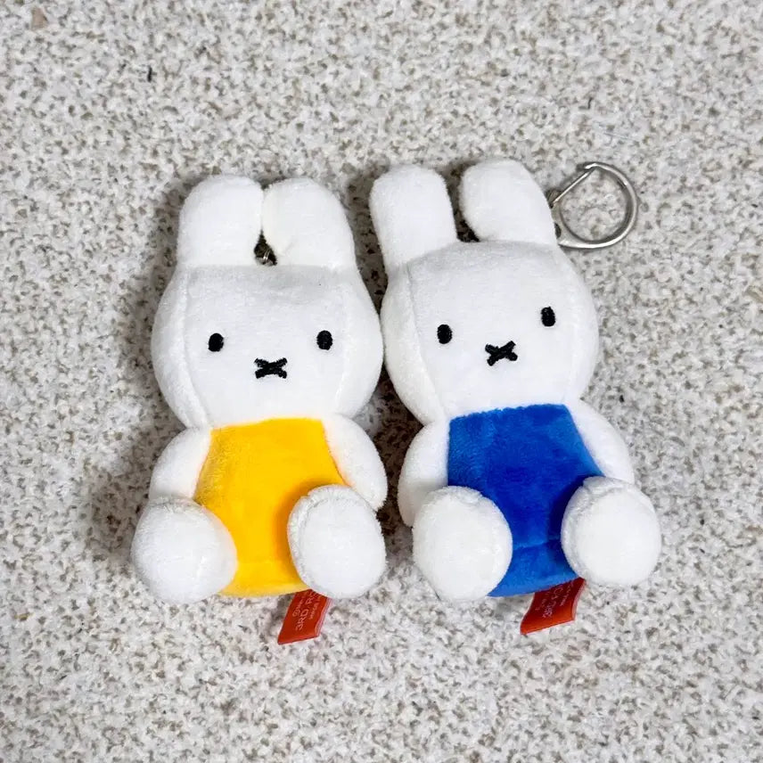 [BUNJANG] Miffy Mascot Plush Keychain 3-Type Set Bundle / [일괄] 미피 마스코트 인형 키링 3종 세트
