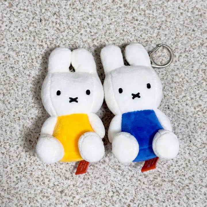 [BUNJANG] Miffy Mascot Plush Keychain 3-Type Set Bundle / [일괄] 미피 마스코트 인형 키링 3종 세트