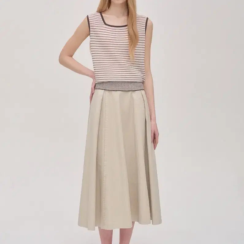 [BUNJANG] SJSJ Two-Way Sleeveless Knit Top / 26ss 한섬 sjsj 투웨이 슬리브리스 니트 탑