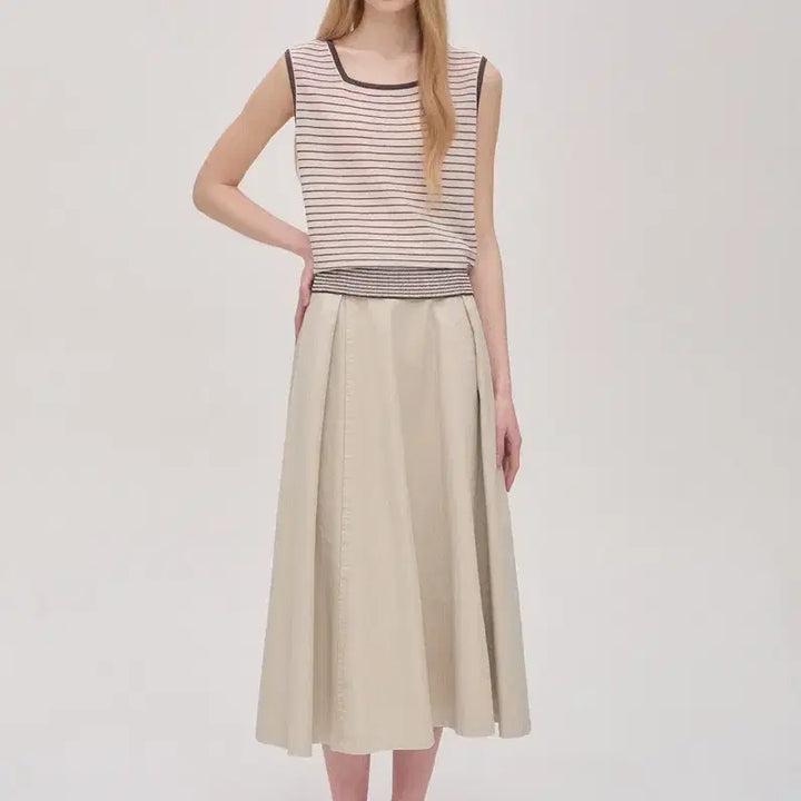 [BUNJANG] SJSJ Two-Way Sleeveless Knit Top / 26ss 한섬 sjsj 투웨이 슬리브리스 니트 탑