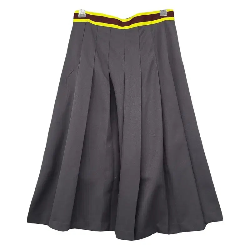 [BUNJANG] H&amp;M Checked Grey Layered Vintage Skirt Size 34 / 에이치엔앰 체크 그레이 레이어드 빈티지 스커트 34