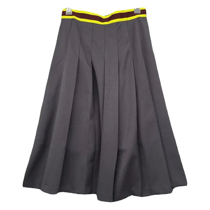 [BUNJANG] H&amp;M Checked Grey Layered Vintage Skirt Size 34 / 에이치엔앰 체크 그레이 레이어드 빈티지 스커트 34