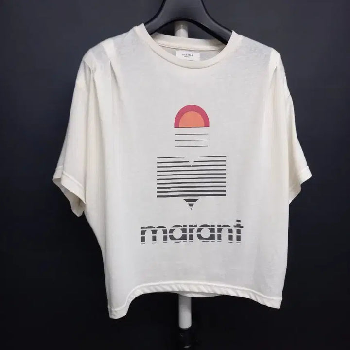 [BUNJANG] Isabel Marant Loose Boxy Fit Cotton T-Shirt / 이자벨마랑 루즈박시핏 면 티셔츠 44-77