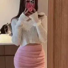 [BUNJANG] Hipnatic MADE Shirring Banding Long Skirt - Black / [히프나틱MADE 역대급 셔링 밴딩롱스커트-BLACK] 허얇골넓 골반보정