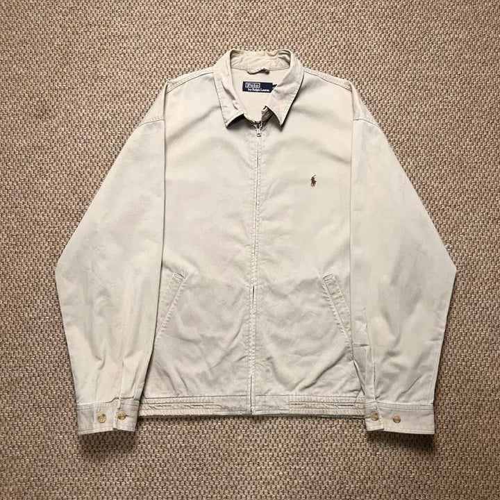 [BUNJANG] Polo Ralph Lauren Beige Swingtop Jacket Size 105 / 폴로 랄프로렌 스윙탑 자켓 베이지 105