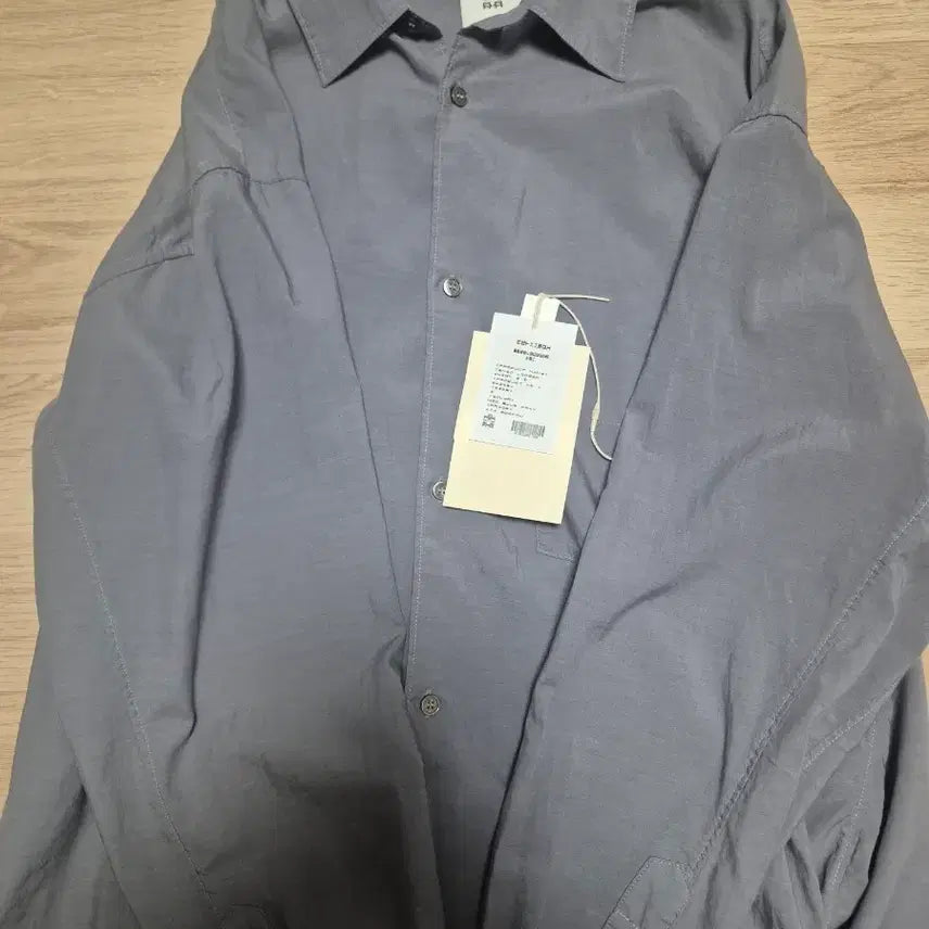 [BUNJANG] Polilu Tenko Shirt Mid Blue Grey 26ss / 3) 폴리테루 텐코 셔츠 미드블루그레이 26ss