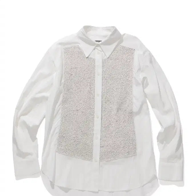 [BUNJANG] Odly Workshop White Shirt M / 오들리워크샵 화이트 셔츠 M