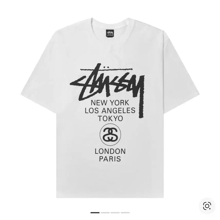 [BUNJANG] Stussy World Tour T-Shirt L / 스투시 월드투어 티셔츠 L