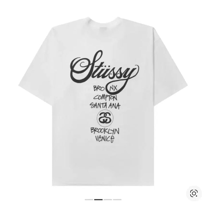 [BUNJANG] Stussy World Tour T-Shirt L / 스투시 월드투어 티셔츠 L