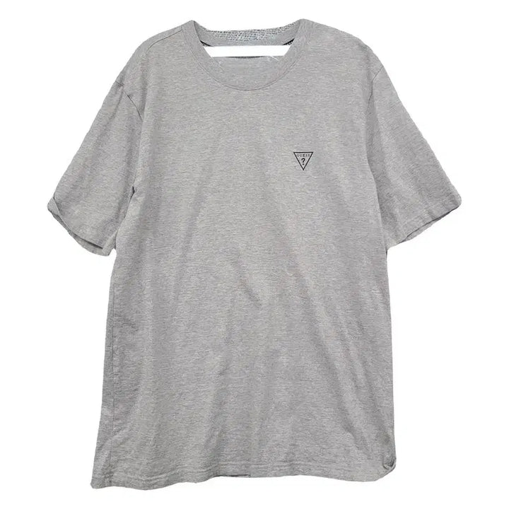 [BUNJANG] Guess Light Gray Cotton Short-Sleeve T-Shirt / 게스 라이트 그레이 반팔티 105CM