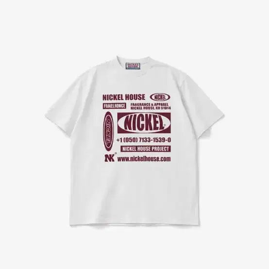 [BUNJANG] Nickel House Printing Short Sleeve T-Shirt / 니켈하우스 프린팅 반팔 티셔츠