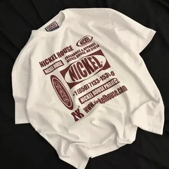 [BUNJANG] Nickel House Printing Short Sleeve T-Shirt / 니켈하우스 프린팅 반팔 티셔츠