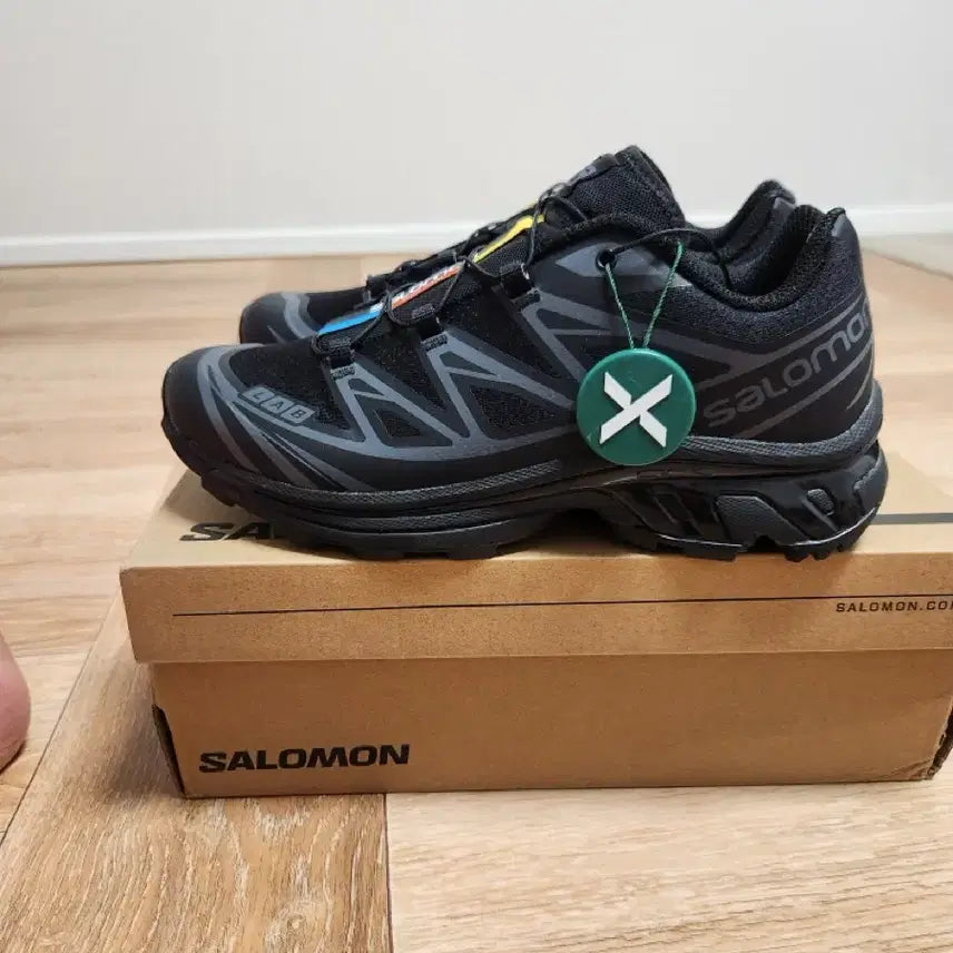 [BUNJANG] Salomon XT-6 ADV Black Running Shoes / 260 새상품 살로몬 XT-6 ADV 블랙 판매 L41086600