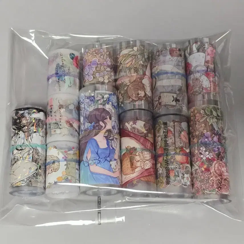 [BUNJANG] PET Material Deco Tape Set / @ pet마테컷 pet소분컷 일괄 판매 / pet마테 인물마테 다꾸처분
