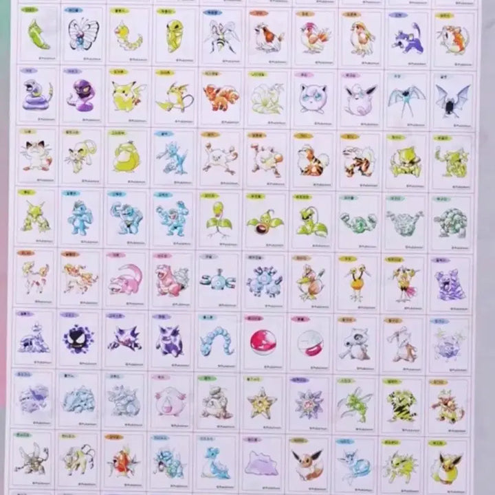 [BUNJANG] Pokemon 30th Anniversary Sticker Collection / 포켓몬 30주년 띠부씰 구함