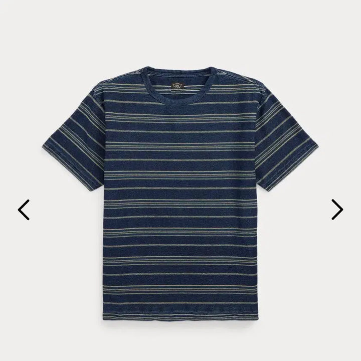[BUNJANG] RRL Striped Short Sleeve T-Shirt - Size M / RRL 더블알엘 스트라이프 반팔 티셔츠 M