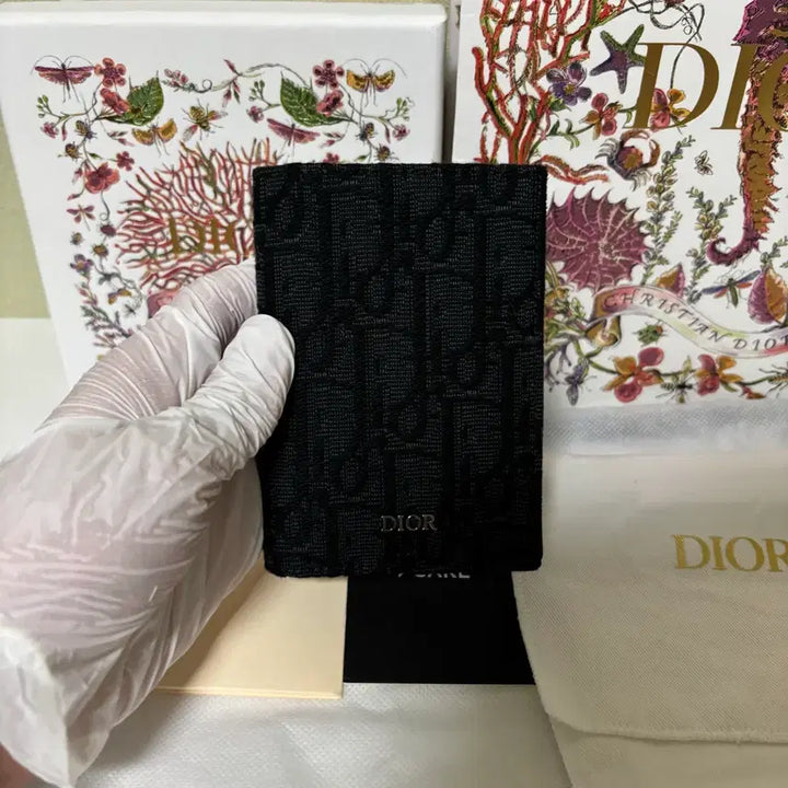 [BUNJANG] Dior Oblique Jacquard Wallet / S급 디올 오블리크 자카드 지갑 급처