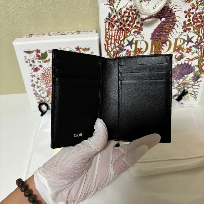 [BUNJANG] Dior Oblique Jacquard Wallet / S급 디올 오블리크 자카드 지갑 급처