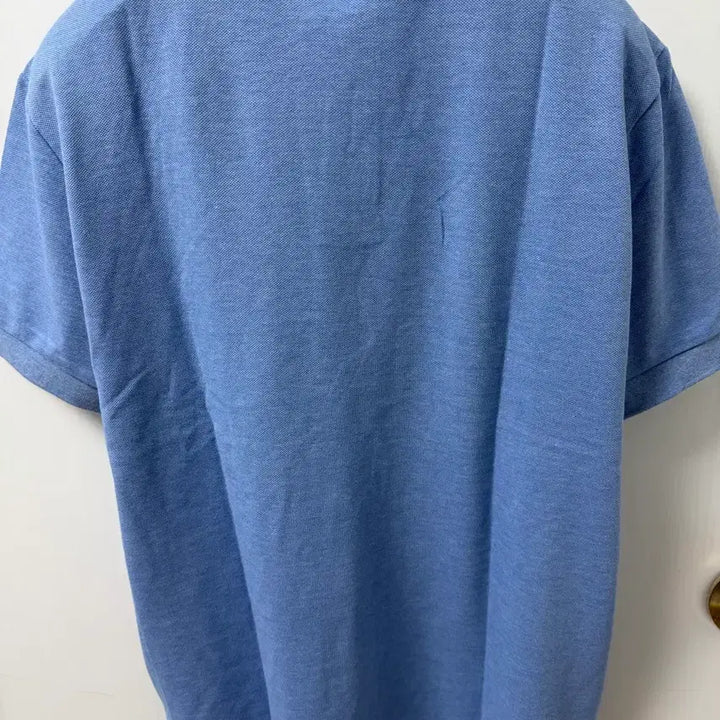 [BUNJANG] Polo Ralph Lauren Custom Fit Cotton T-Shirt - Blue / 폴로 랄프로렌 커스텀 카라티 블루 L / M / S