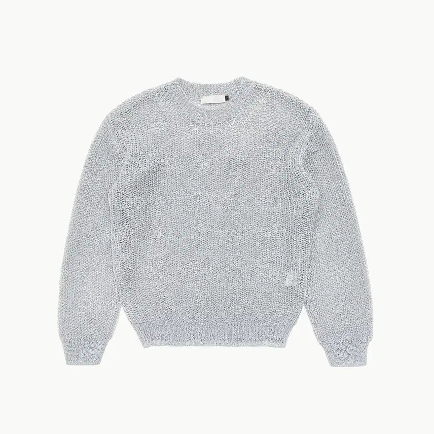 [BUNJANG] AMOMENTO NETTED PULLOVER BLUE (M) / [새 상품/택o]아모멘토 - NETTED PULLOVER BLUE (M)