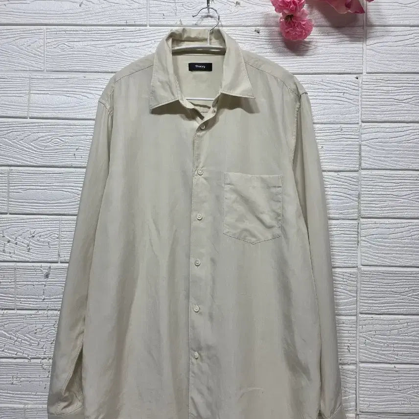 [BUNJANG] Theory Lyocell Shirt (M) / 2022년 띠어리  리오셀 셔츠m