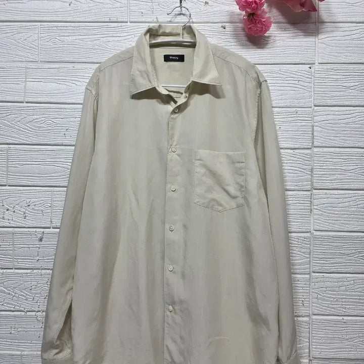 [BUNJANG] Theory Lyocell Shirt (M) / 2022년 띠어리  리오셀 셔츠m