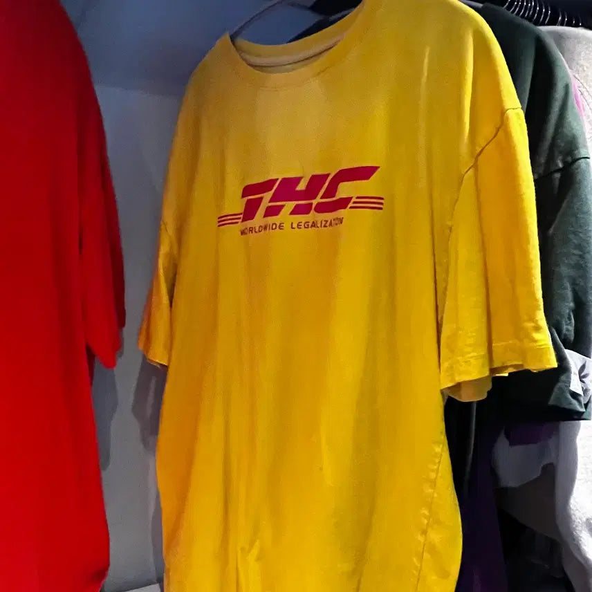 [BUNJANG] Bill Stacks Thursday 420 Rainbow Series THC T-Shirt (Limited Edition 420 pcs) / 빌스택스 떨스데이420 THC 반팔티  420벌 한정판