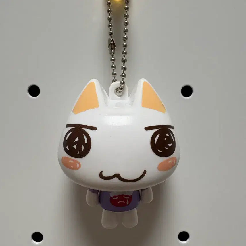 [BUNJANG] Vintage Dokodemo Issho Toro Big Head Dangling Keychain / 고전 도코데모잇쇼 토로 대두 달랑이 키링