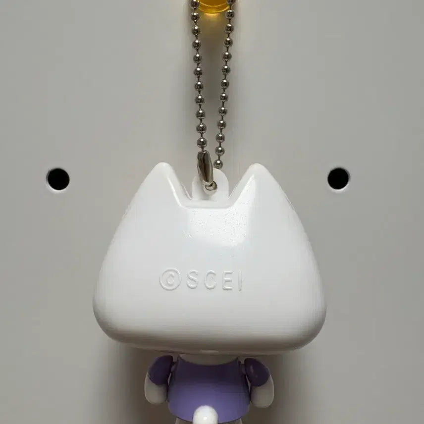 [BUNJANG] Vintage Dokodemo Issho Toro Big Head Dangling Keychain / 고전 도코데모잇쇼 토로 대두 달랑이 키링