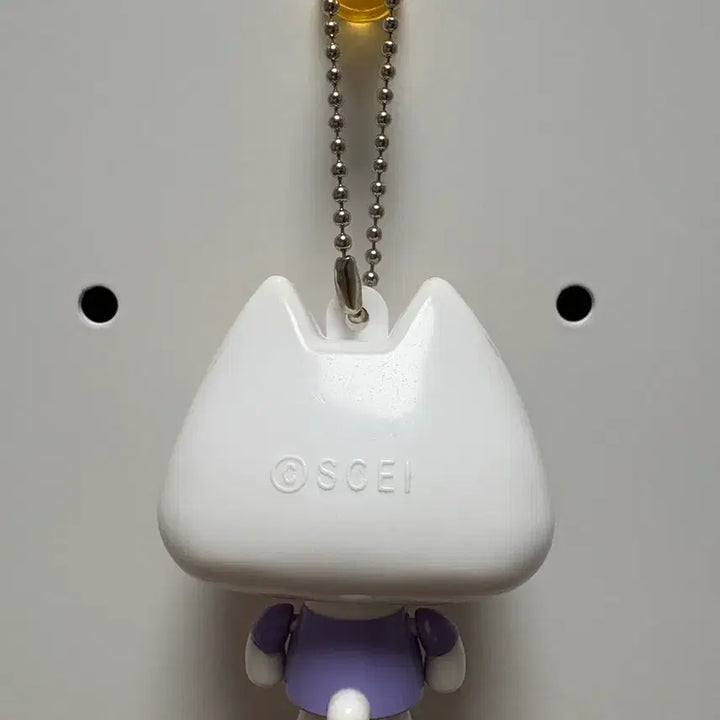 [BUNJANG] Vintage Dokodemo Issho Toro Big Head Dangling Keychain / 고전 도코데모잇쇼 토로 대두 달랑이 키링