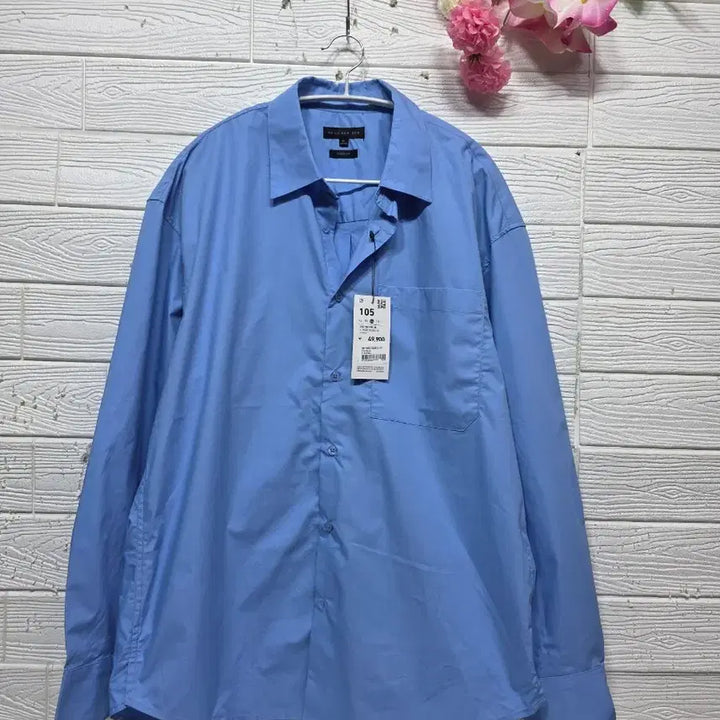 [BUNJANG] SPAO White Button-Up Shirt / 새상품 스파오 셔츠 105