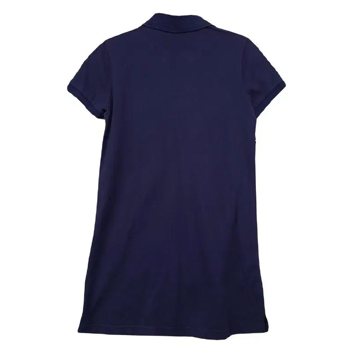 [BUNJANG] Lacoste Navy Short Sleeve Polo Dress / 라코스테 네이비 반팔 카라 원피스 34