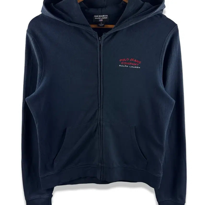 [BUNJANG] Polo Jeans Company Zip-Up Hoodie / 폴로진스 컴퍼니 딱붙 후드집업3495