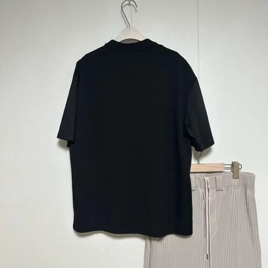 [BUNJANG] System Homme Textured Block Yoke T-Shirt / 시스템옴므 텍스쳐블록 요크 티셔츠