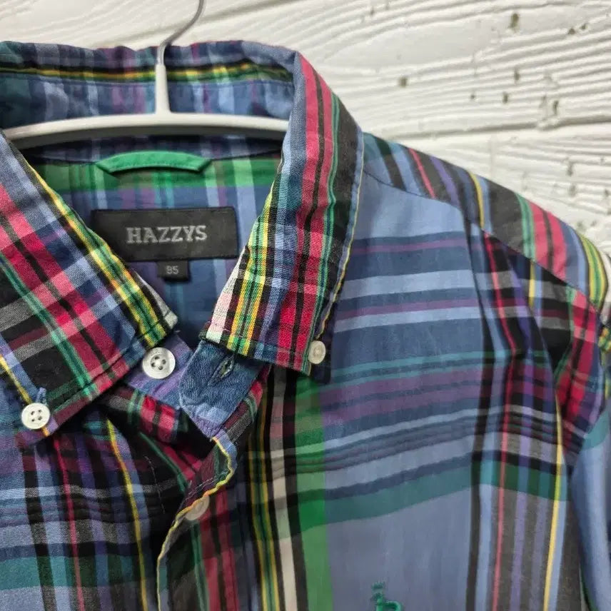 [BUNJANG] Hazzys Cotton Short-Sleeve Shirt Size 95 / 헤지스 반팔셔츠 95