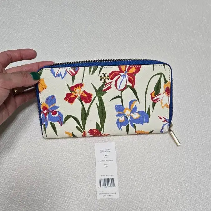 [BUNJANG] Tory Burch Floral Wallet / 정품 토리버치 프로랄 장지갑 정가35만