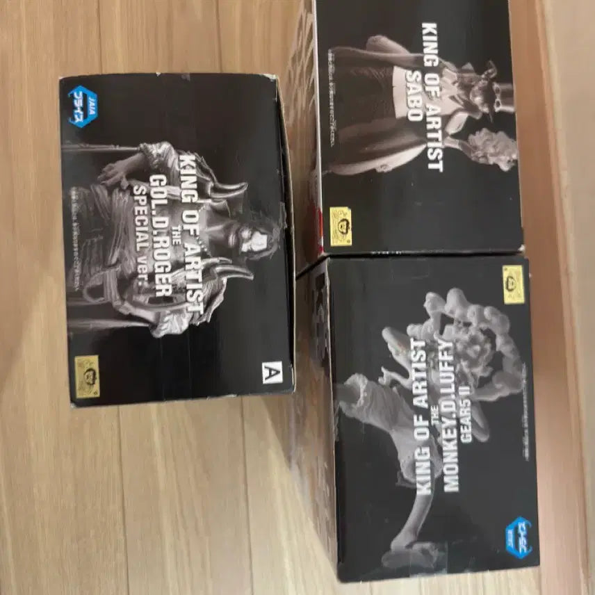 [BUNJANG] One Piece King of Artist Figure Bundle Set (Luffy, Roger, Sabo) / 원피스 피규어 King of Artist 3종 일괄 판매합니다