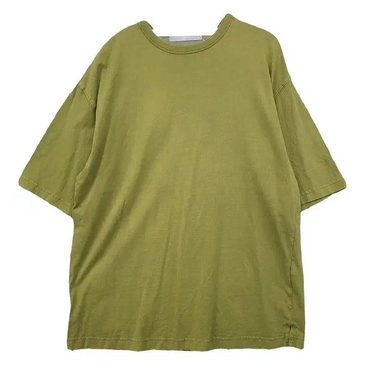 [BUNJANG] 8seconds Khaki Short Sleeve T-Shirt (M) / 에잇세컨즈 카키 반팔티 M