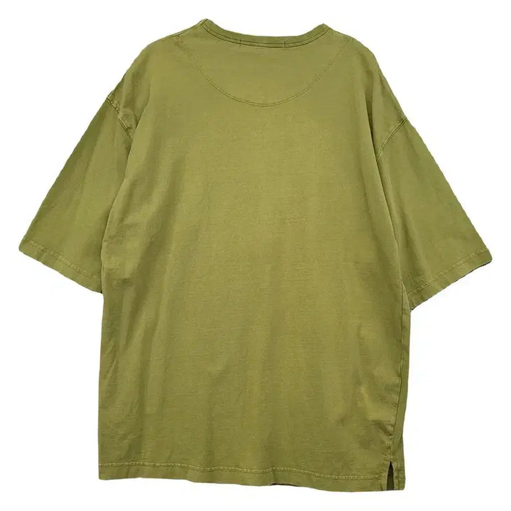[BUNJANG] 8seconds Khaki Short Sleeve T-Shirt (M) / 에잇세컨즈 카키 반팔티 M