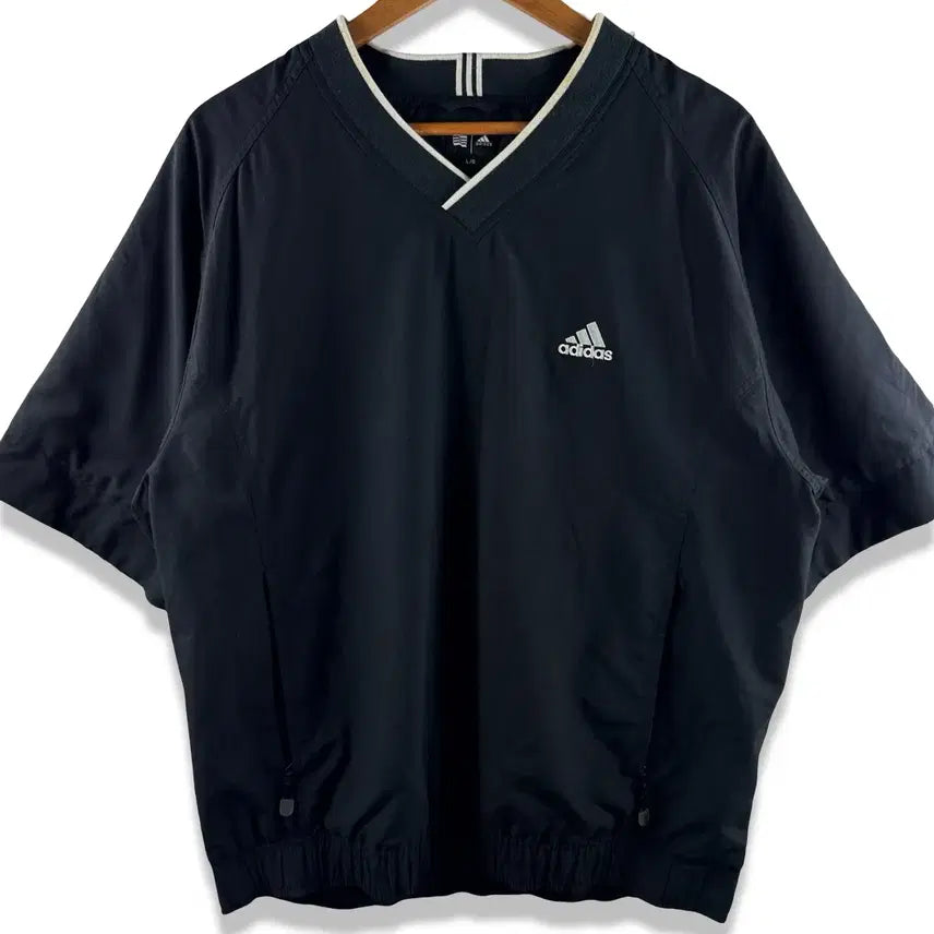 [BUNJANG] Adidas Old School Detachable Warm-up Jacket / 아디다스 올드스쿨 탈부착 웜업3496