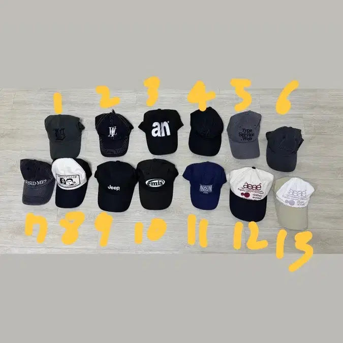 [BUNJANG] Various Brand Used &amp; New Condition Baseball Caps / 브랜드 모자